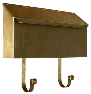 QualArc Provincial Horizontal Antique Hammered Brass