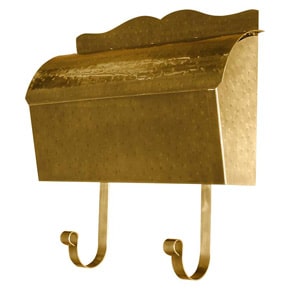 QualArc Provincial Roll Top Hammered Brass