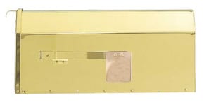 QualArc Provincial Post Mount Polished Brass