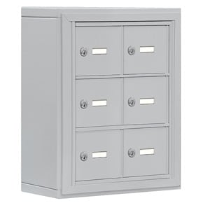 Salsbury 19035-06 Phone Locker Aluminum