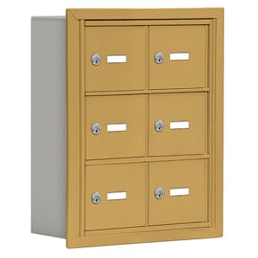 Salsbury 19035-06 Phone Locker Gold
