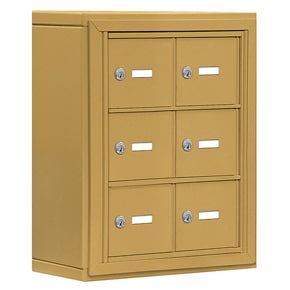 Salsbury 19035-06 Phone Locker Gold