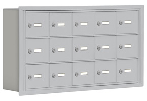 Salsbury 19035-15 Phone Locker Aluminum