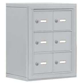 Salsbury 19038-06 Phone Locker Aluminum