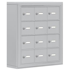 Salsbury 19045-12 Phone Locker Aluminum