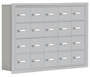 Salsbury 19045-20 Phone Locker Aluminum