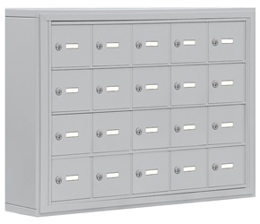 Salsbury 19045-20 Phone Locker Aluminum