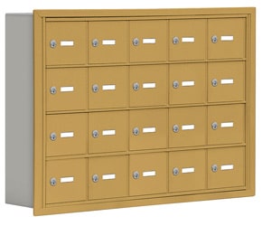 Salsbury 19045-20 Phone Locker Gold