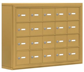 Salsbury 19045-20 Phone Locker Gold