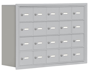 Salsbury 19048-20 Phone Locker Aluminum
