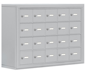 Salsbury 19048-20 Phone Locker Aluminum