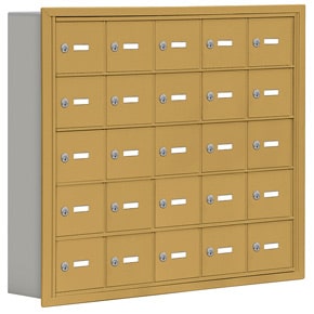 Salsbury 19055-25 Phone Locker Gold