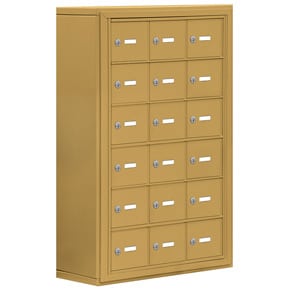 Salsbury 19068-18 Phone Locker Gold