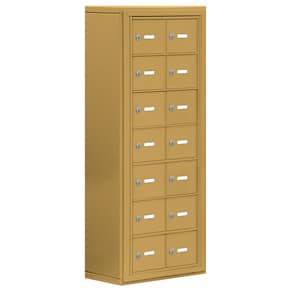 Salsbury 19078-14 Phone Locker Gold