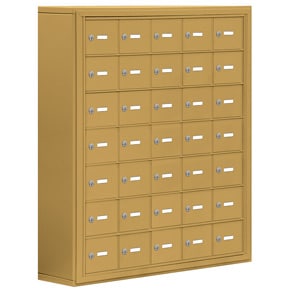 Salsbury 19078-35 Phone Locker Gold