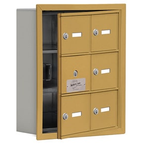 Salsbury 19135-06 Phone Locker Gold