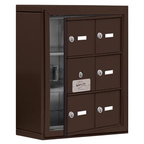 Salsbury 19135-06 Phone Locker Bronze