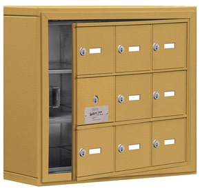 Salsbury 19135-09 Phone Locker Gold