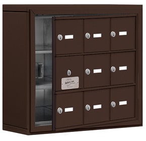 Salsbury 19135-09 Phone Locker Bronze