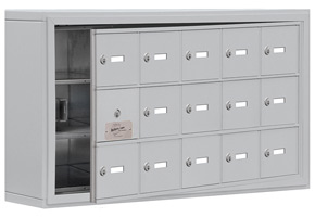 Salsbury 19135-15 Phone Locker Aluminum