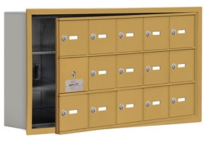 Salsbury 19135-15 Phone Locker Gold