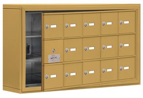 Salsbury 19135-15 Phone Locker Gold