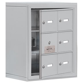 Salsbury 19138-06 Phone Locker Aluminum