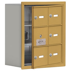 Salsbury 19138-06 Phone Locker Gold