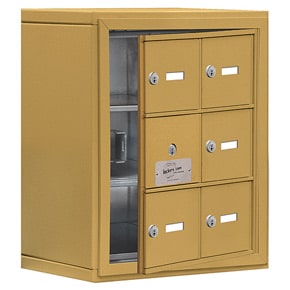 Salsbury 19138-06 Phone Locker Gold