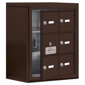 Salsbury 19138-06 Phone Locker Bronze