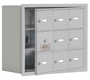 Salsbury 19138-09 Phone Locker Aluminum