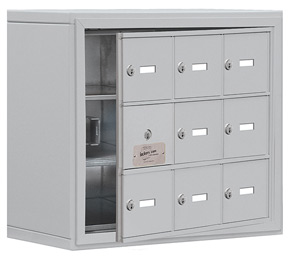 Salsbury 19138-09 Phone Locker Aluminum