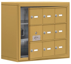 Salsbury 19138-09 Phone Locker Gold