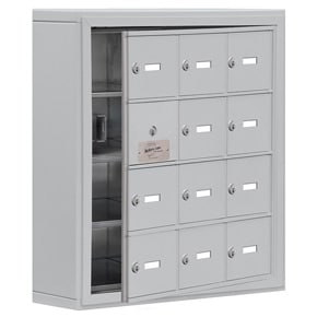 Salsbury 19145-12 Phone Locker Aluminum