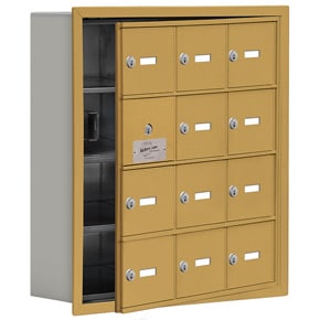 Salsbury 19145-12 Phone Locker Gold