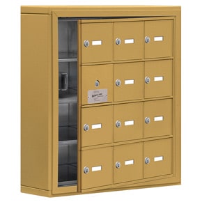 Salsbury 19145-12 Phone Locker Gold