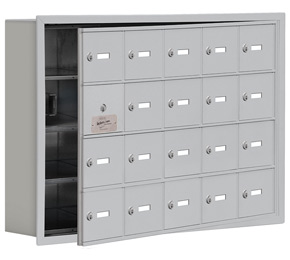 Salsbury 19145-20 Phone Locker Aluminum