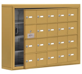 Salsbury 19145-20 Phone Locker Gold