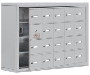 Salsbury 19148-20 Phone Locker Aluminum