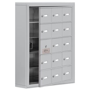 Salsbury 19155-15 Phone Locker Aluminum