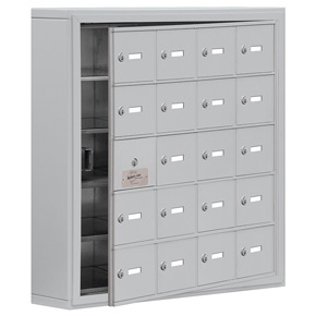 Salsbury 19155-20 Phone Locker Aluminum