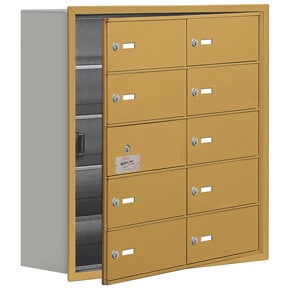 Salsbury 19158-10 Phone Locker Gold