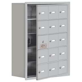 Salsbury 19158-15 Phone Locker Aluminum