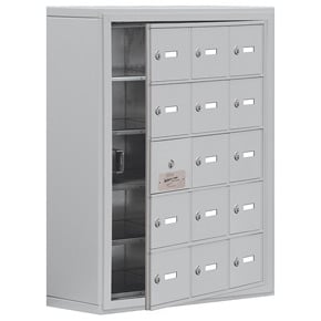 Salsbury 19158-15 Phone Locker Aluminum