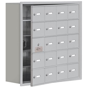 Salsbury 19158-20 Phone Locker Aluminum