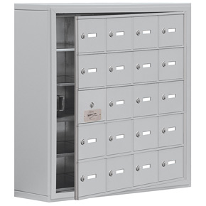 Salsbury 19158-20 Phone Locker Aluminum