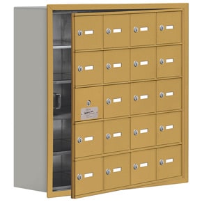 Salsbury 19158-20 Phone Locker Gold