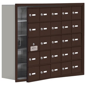 Salsbury 19158-25 Phone Locker Bronze