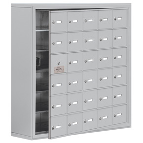 Salsbury 19168-30 Phone Locker Aluminum