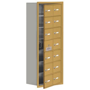 Salsbury 19178-14 Phone Locker Gold